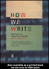 Title details for How We Write by Mike  Sharples - Available